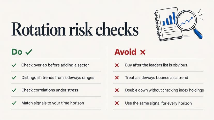 The risks of chasing leadership — overview diagram